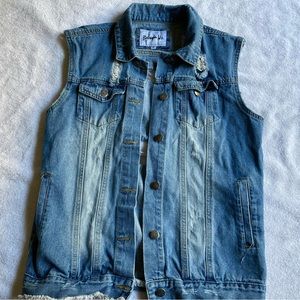 Luxury Denim Jean Vest